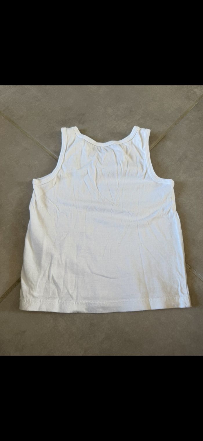 Maillot de corps Débardeur tee shirt 24 mois - photo numéro 4