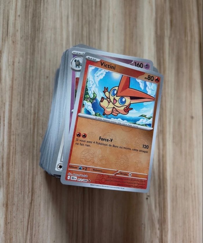 Lot 160 cartes reverse Pokémon me2, me1, ev8, ev9, ev 10.5