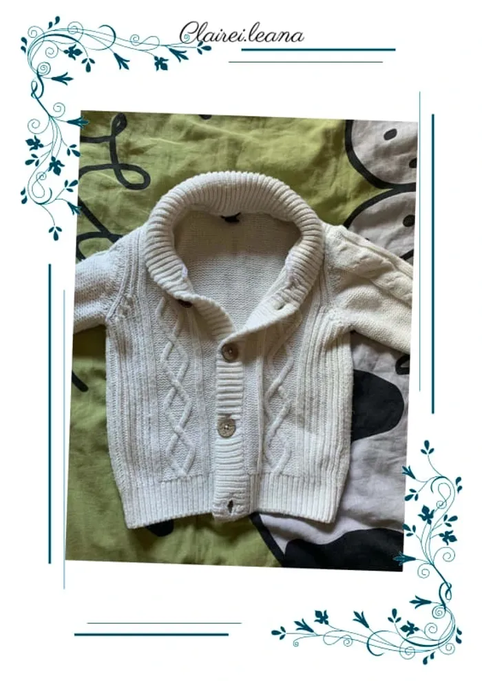 🛑 gilet kiabi 🛑 24 mois
