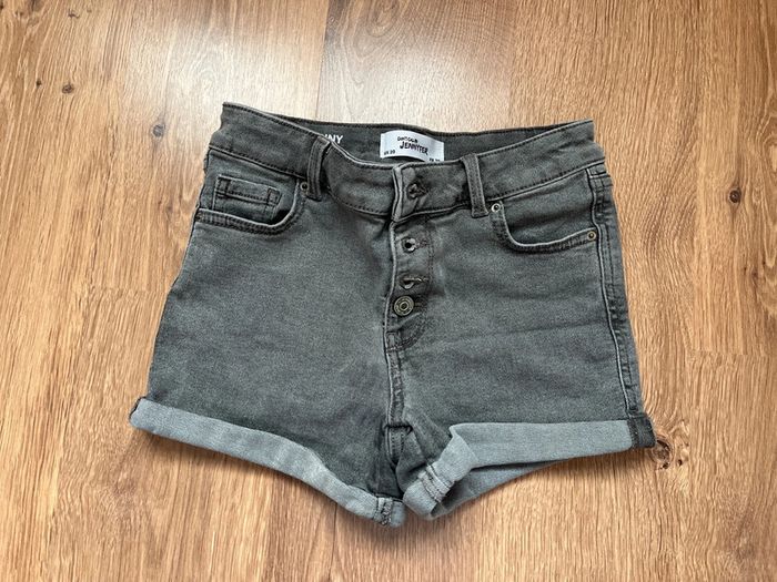 Short jean fille gris taille 30 Jennyfer