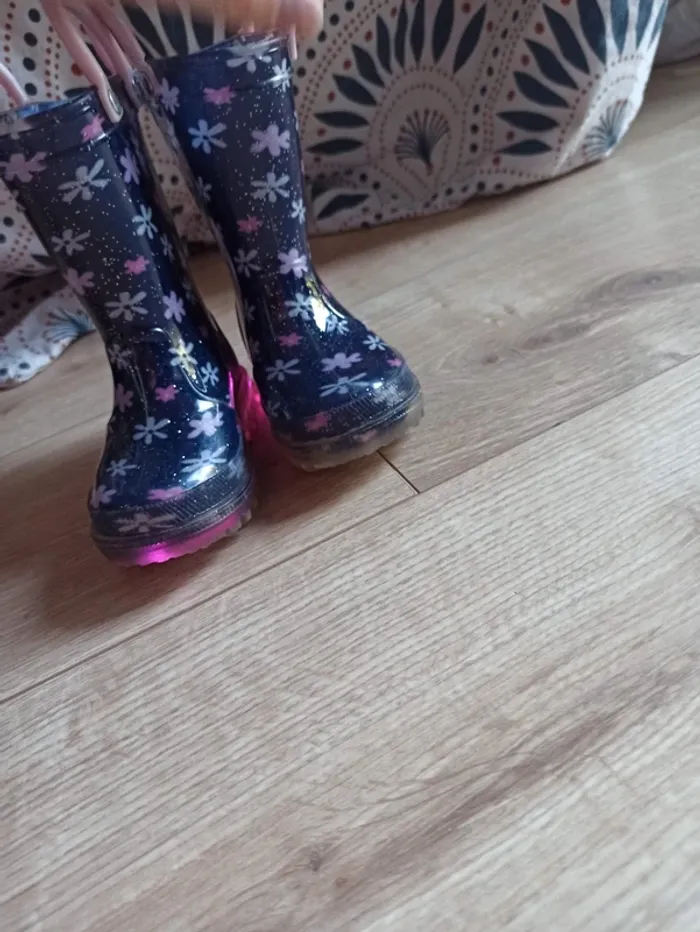 Bottes de pluie fille taille 20 - photo numéro 6