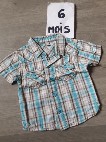 Chemise 6mois garçon