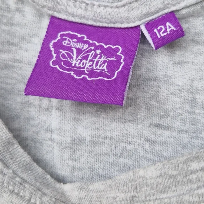 Magnifique T-shirt imprimé gris - Disney - Taille 12 ans - photo numéro 4