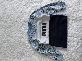 Sweat Enfant PUMA - Motifs Originaux - 3-4 Ans - Petites taches à la manche