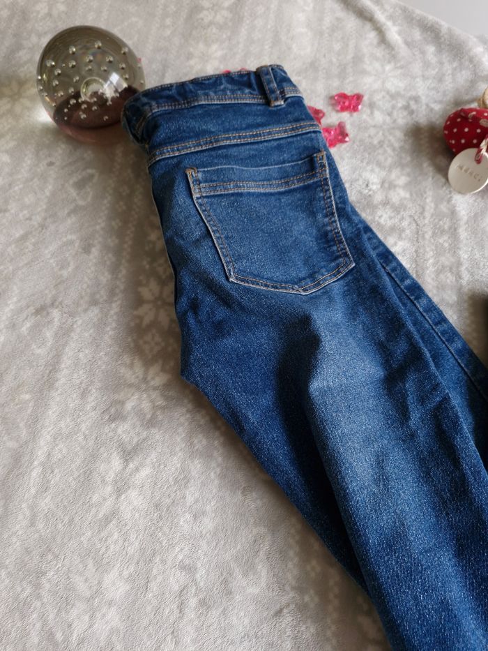 Jeans bleu coupe droite - photo numéro 3
