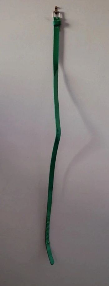 Ceinture vernie verte taille 100 cm