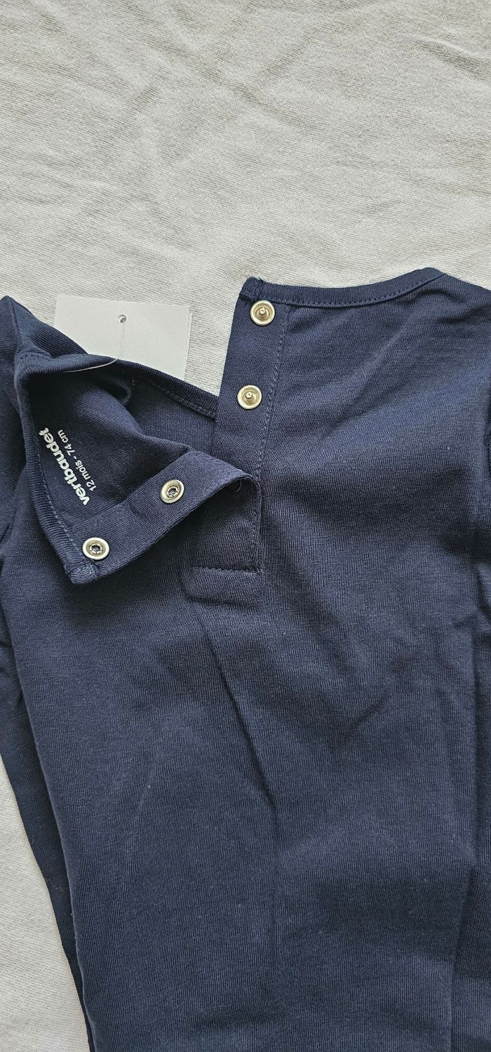 T-shirt manches longues fille de marque Vertbaude - photo numéro 7