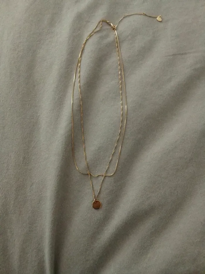 Collier en plaqué or