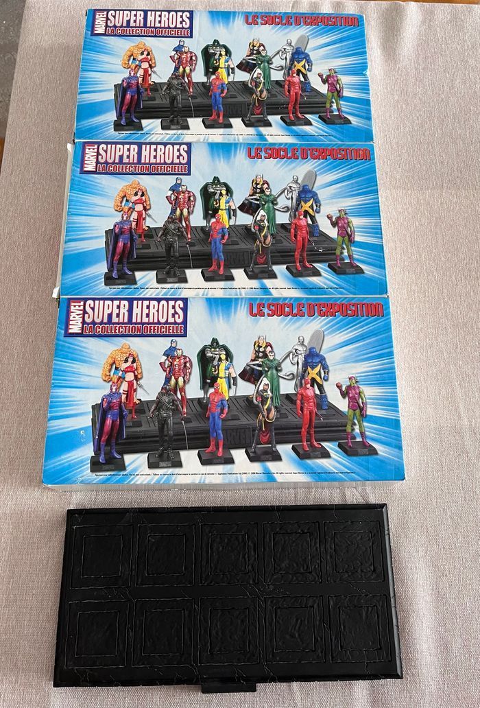 Socle d’exposition figurines marvel