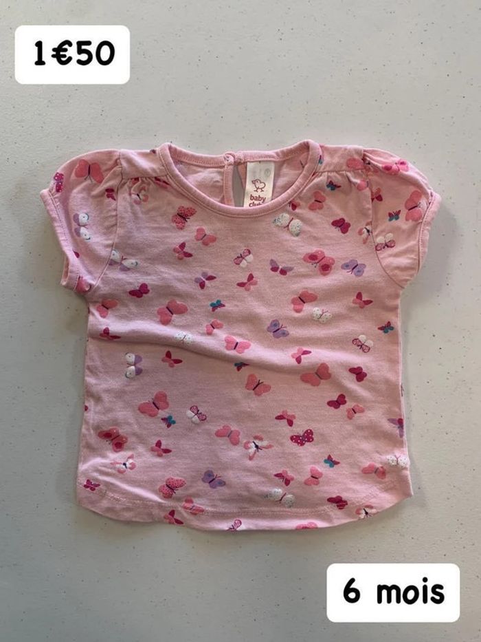 T-shirt 🎀 6 mois 🎀 BabyClub