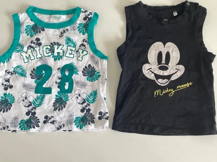 Lot 2 débardeur bébé 18 mois