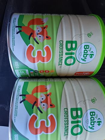 Lait de croissance bio