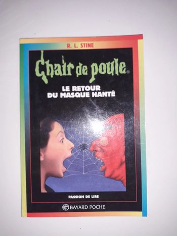 Le retour du masque hanté Chair de poule