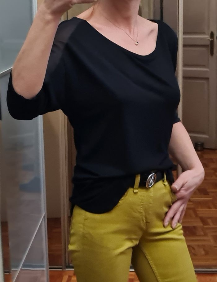 Top femme manche 3/4 Camaïeu TM - photo numéro 2