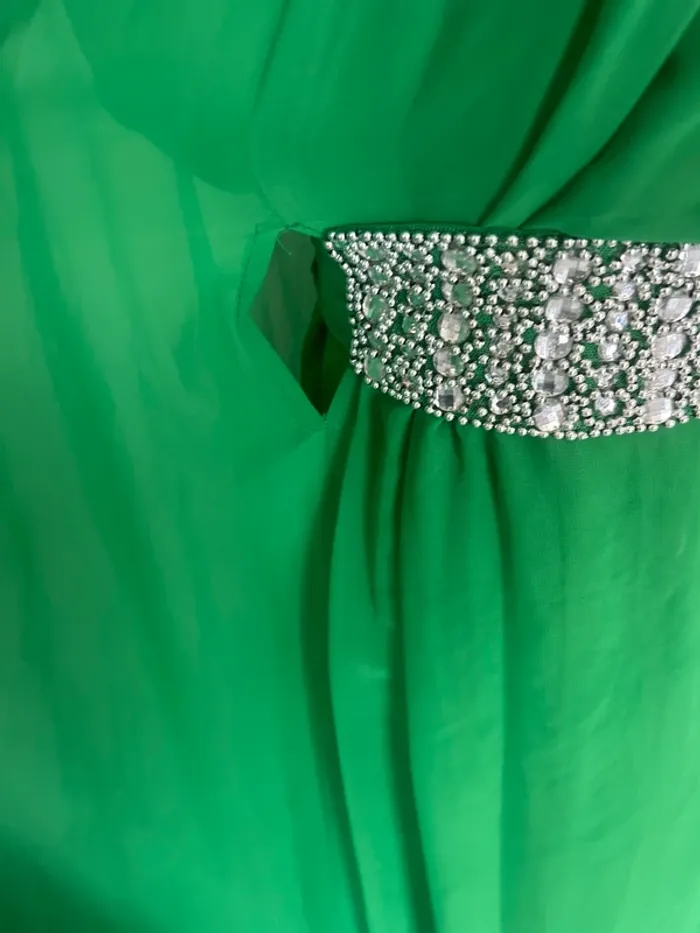 Robe cérémonie verte femme - photo numéro 4
