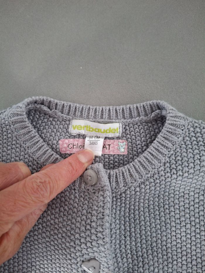 Gilet Vertbaudet 3A - photo numéro 2