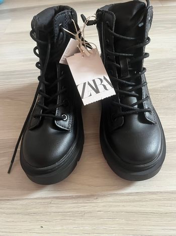 Bottines noires zara