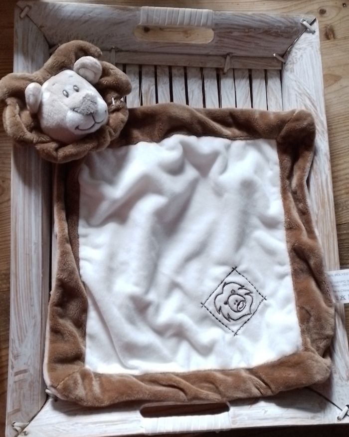 Doudou lion hochet - photo numéro 2