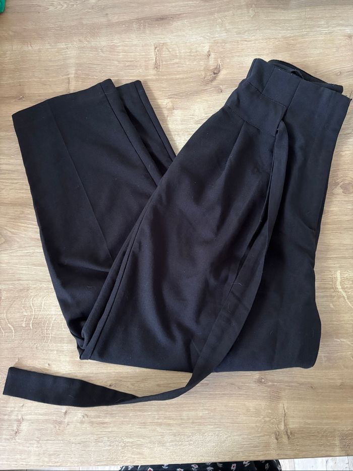 Pantalon large noir - photo numéro 3