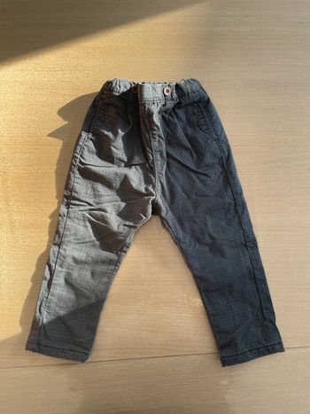 Pantalon motif carreaux