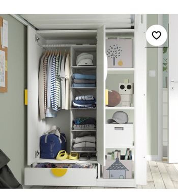 Lit mezzanine superposé avec armoire et bureau intégrés IKEA - photo numéro 4