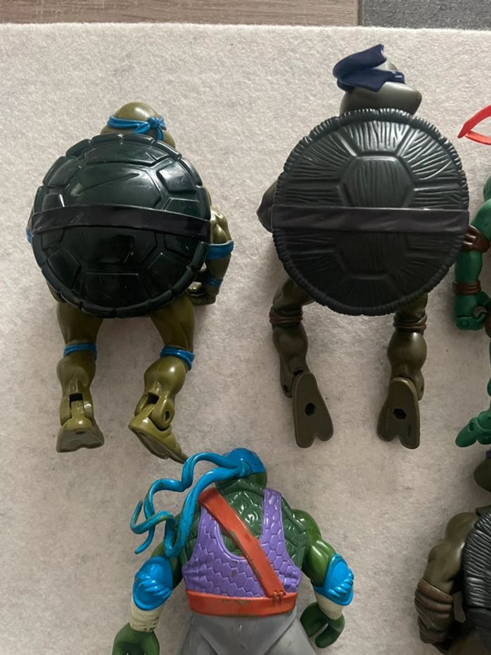 Lot 5 Figurines Tortues Ninja - photo numéro 6