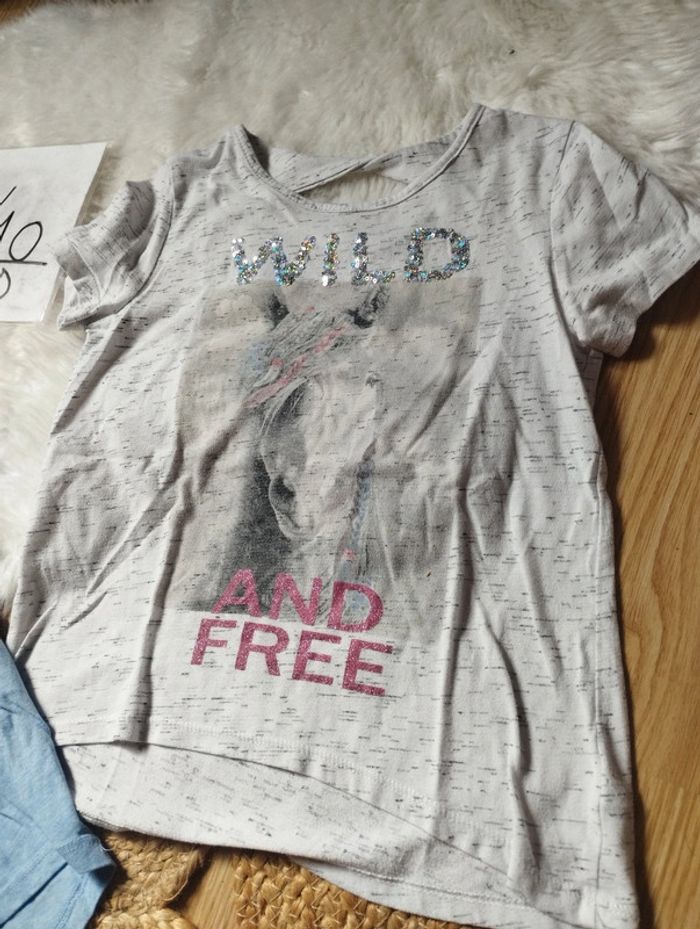 Lot t-shirts chevaux 8/10ans - photo numéro 5