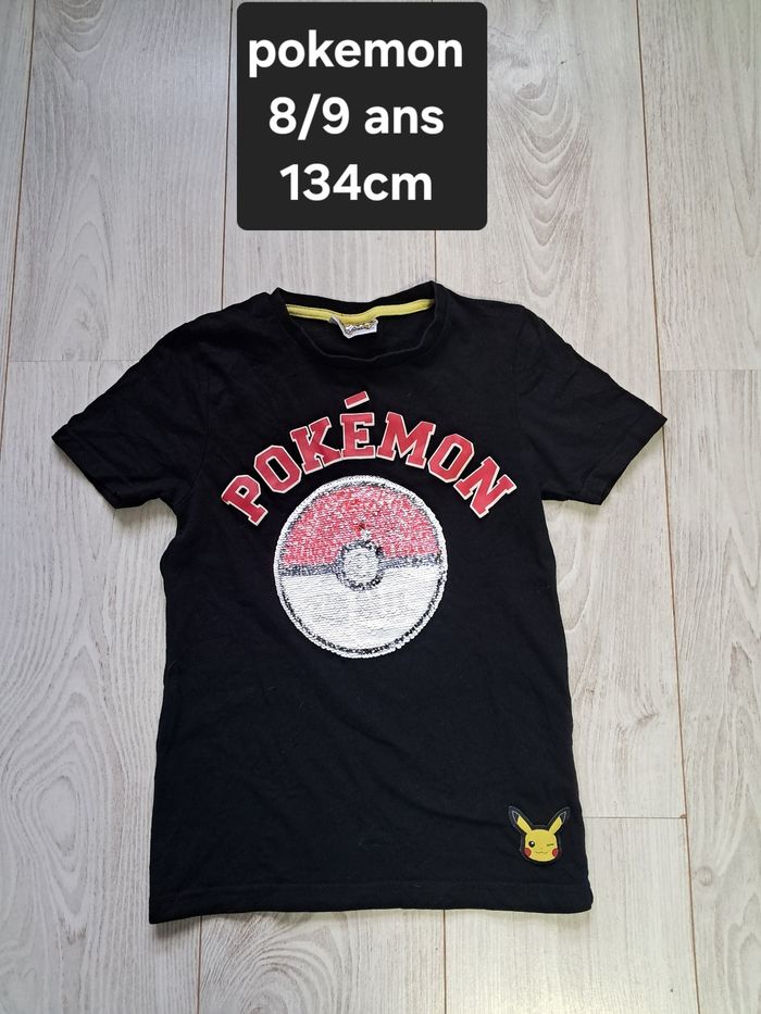 Tee-shirt MC pokemon 8/9 ans