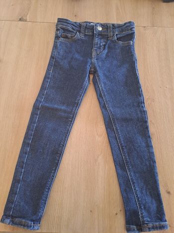 Jeans bleu fille 4 ans