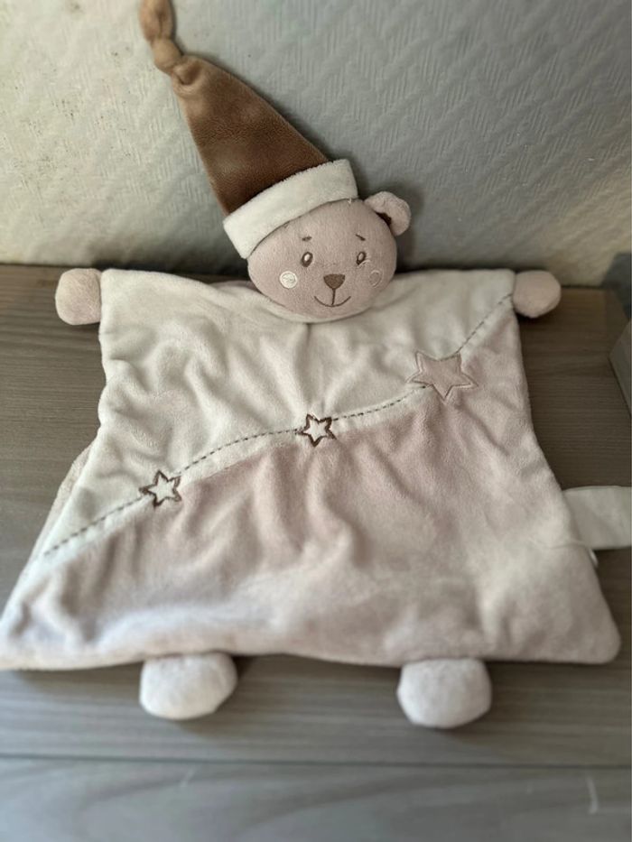 Doudou plat ours Kimbaloo