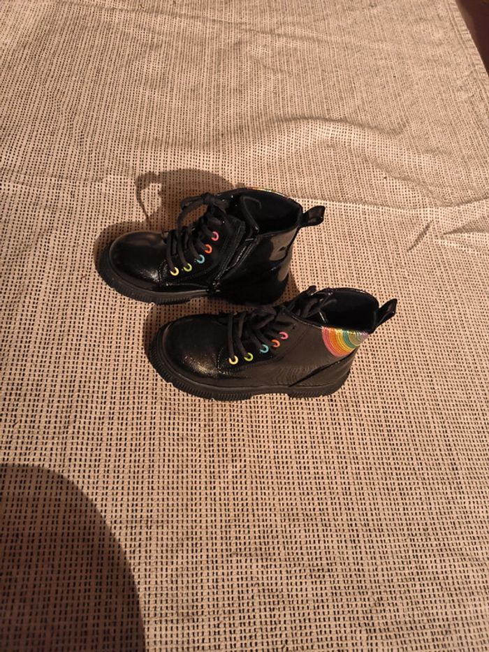 Bottines arc en ciel - photo numéro 2