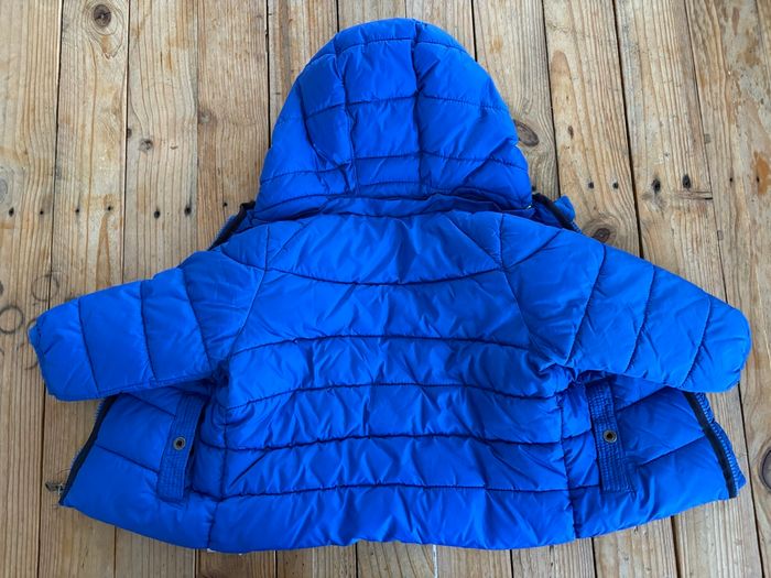 Manteau bleu Zara boy 9/12 mois - photo numéro 8