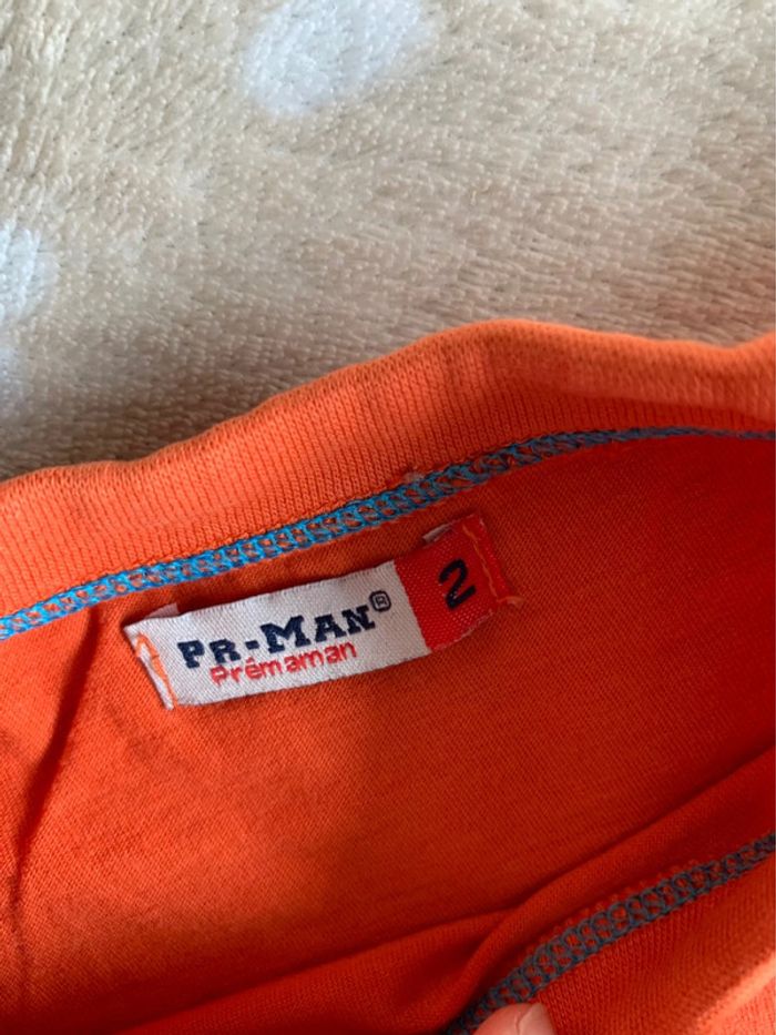 Teeshirt premaman 2 ans orange - photo numéro 3