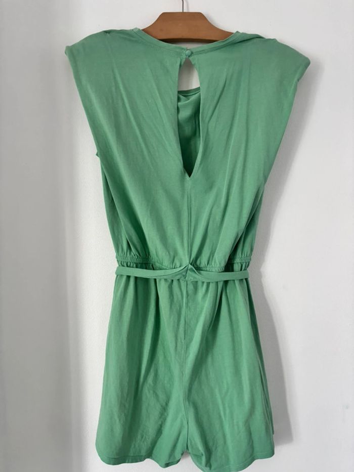 Combishort femme vert clair Kiabi taille M - photo numéro 3