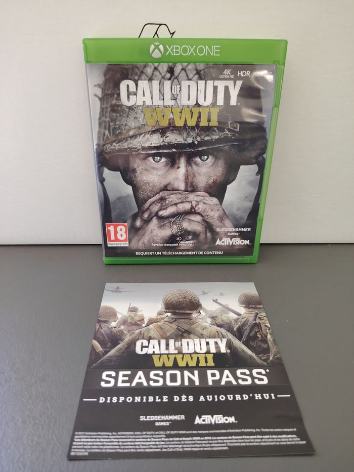Boîtier Call of duty WWII xbox one