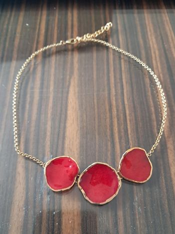Collier fantaisie vintage ras du cou