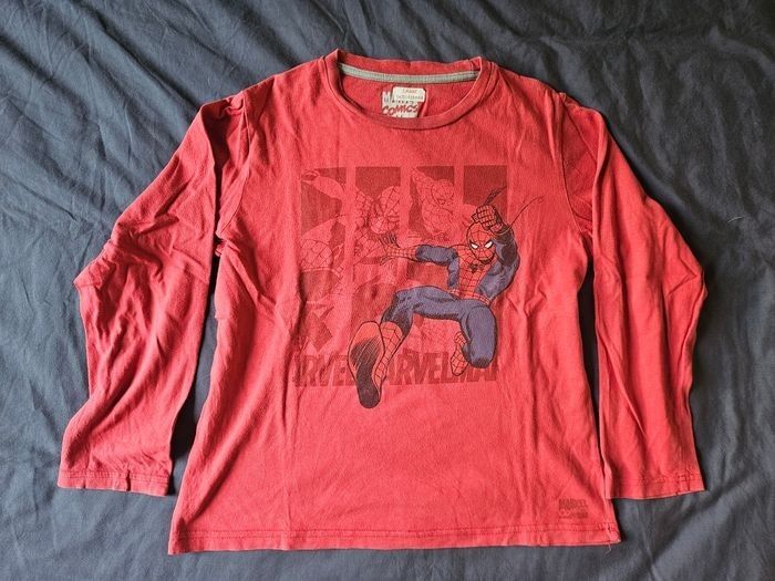 Lot tee shirt manches longues garçon 10 ans automne hiver - photo numéro 6