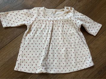 Jolie robe ML petit bateau 3 mois fille