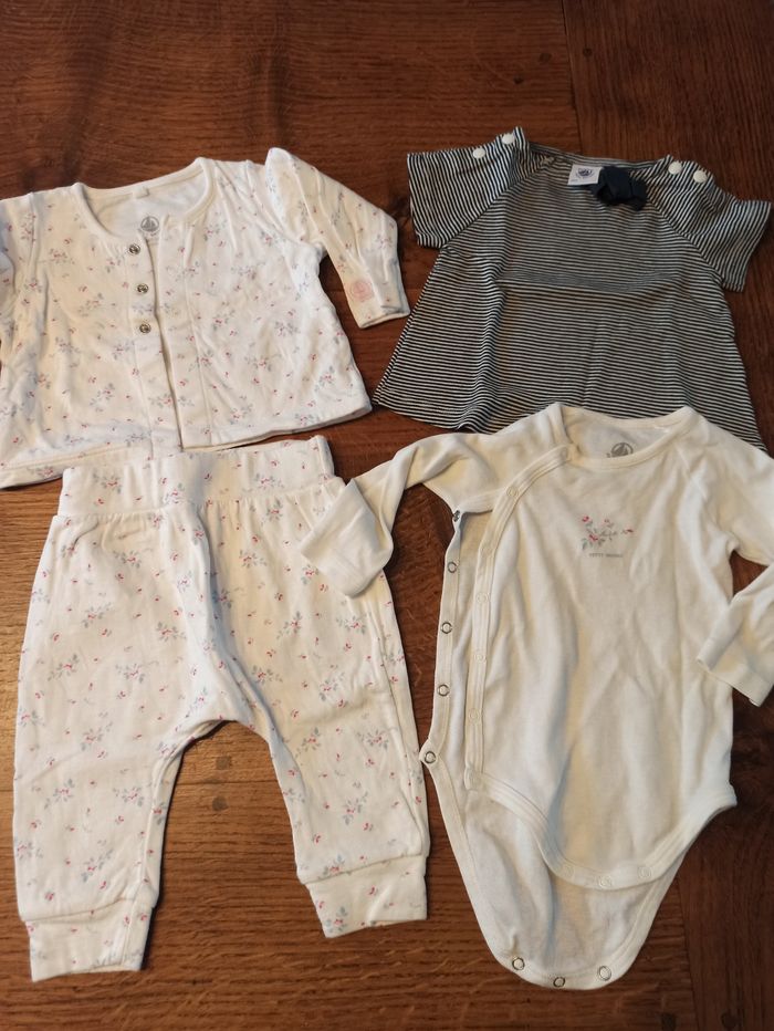 Ensemble Petit Bateau 6 mois