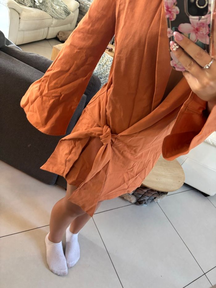 robe blazer teracota - photo numéro 3