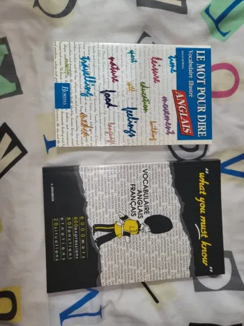 2 livres d anglais