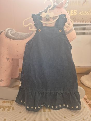 Robe velours côtelé petit béguin 4ans 104cm