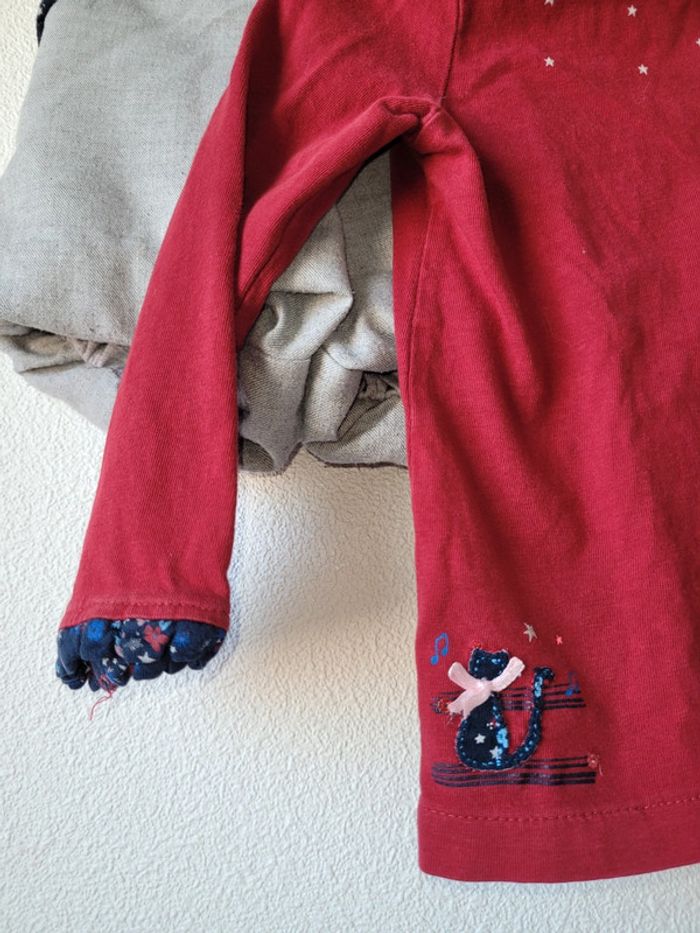 Ensemble pull fin / short 24 mois 86cm - photo numéro 5
