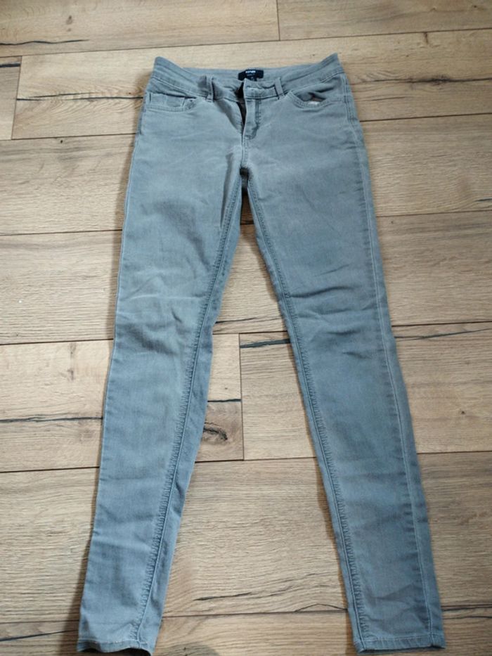 Jean gris skinny