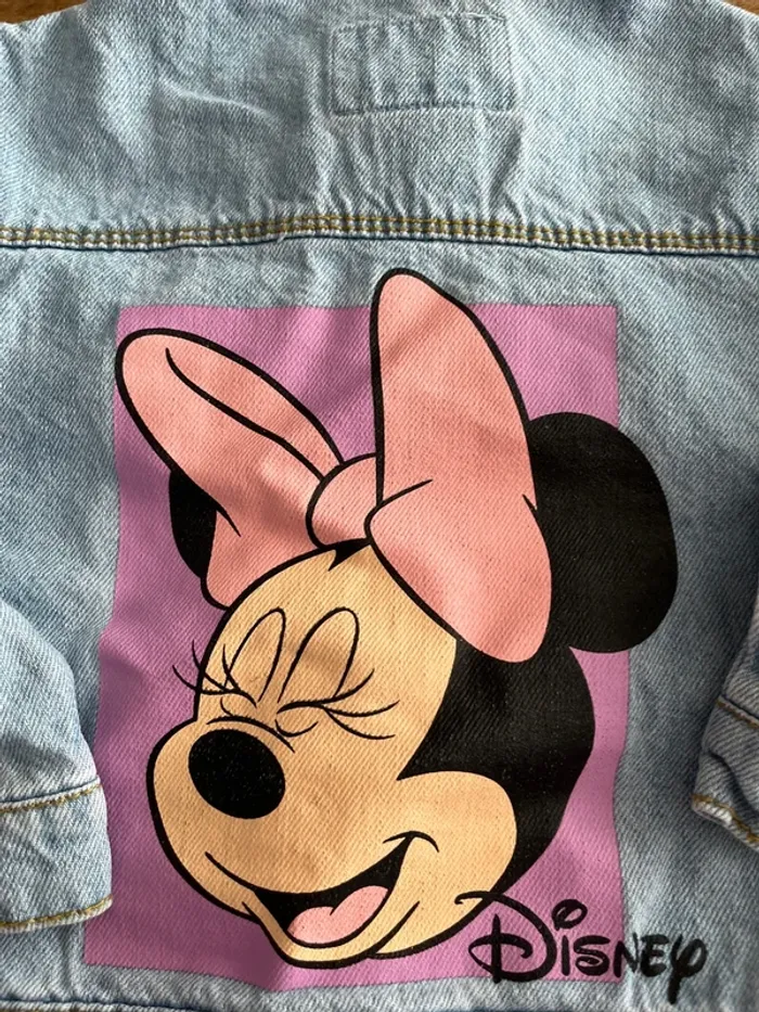 Veste en Jeans Zara/Minnie - photo numéro 2