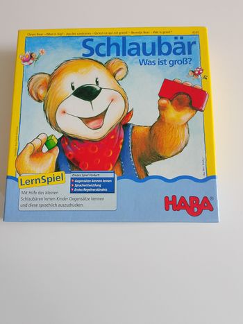 L'ours savant qui connait les contraires? Haba complet