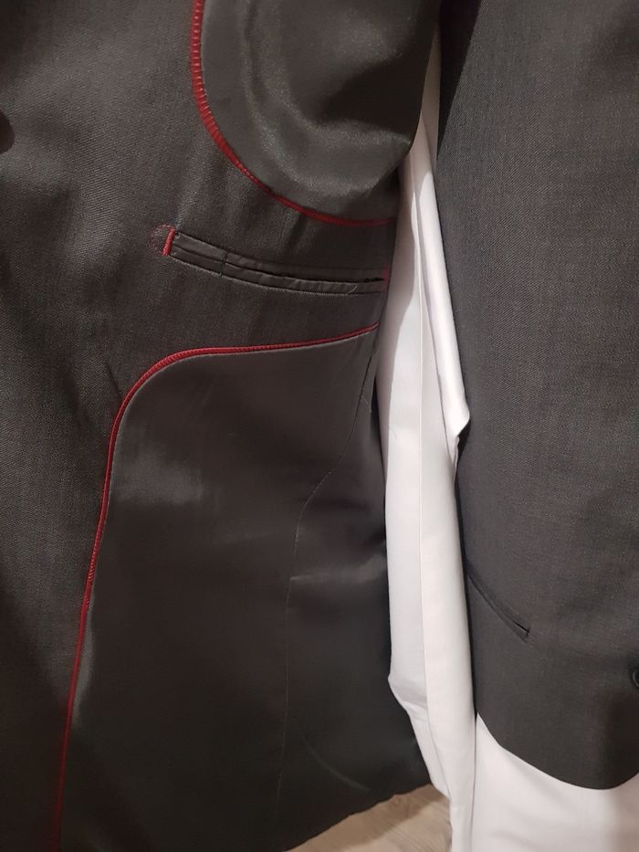 Ensemble Tailleur Garçons 3 pièces + chemise + nœud papillon - photo numéro 6