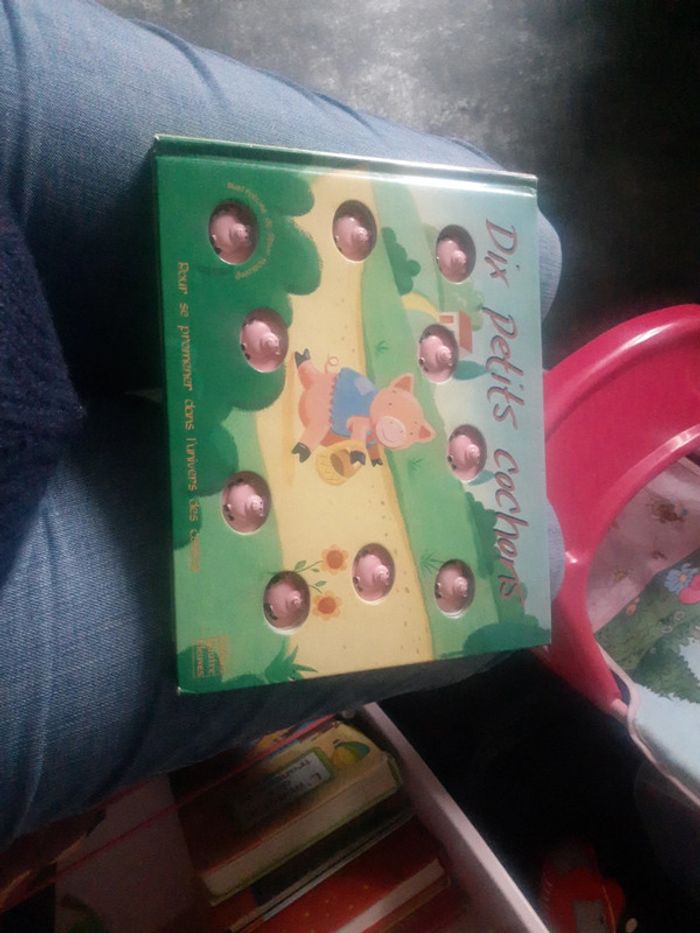 Livre 10 petits cochons