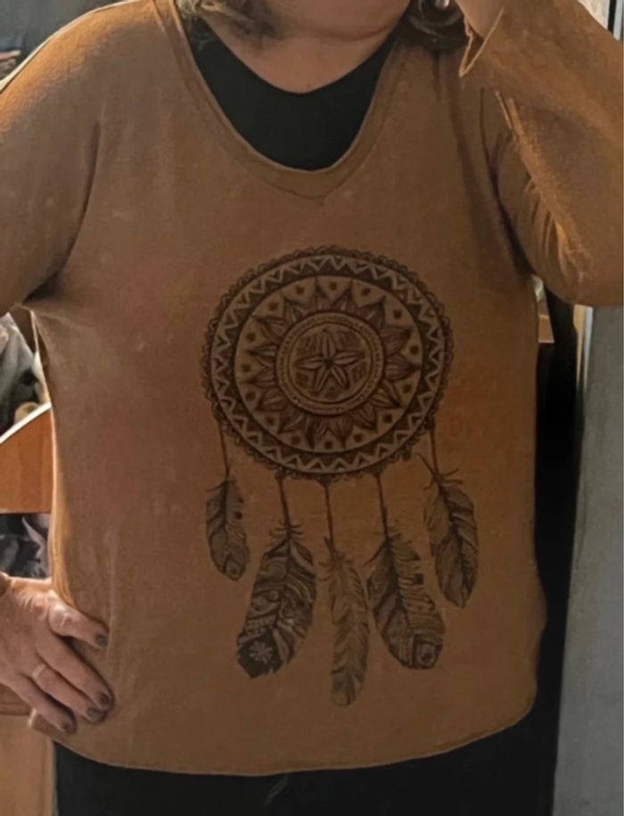 pull motif attrape rêves - photo numéro 3