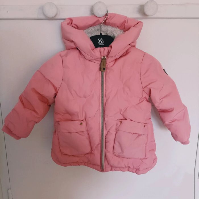 Manteau/ doudoune/ capuche/ bébé/ 18 mois - photo numéro 2